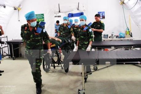 Bộ Quốc phòng công bố hoàn tất chuẩn bị Bệnh viện dã chiến cấp 2 số 1 tại Nam Xu - Đăng 