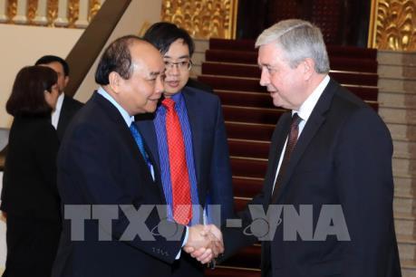 Thủ tướng Nguyễn Xuân Phúc tiếp Phó Thủ tướng Belarus