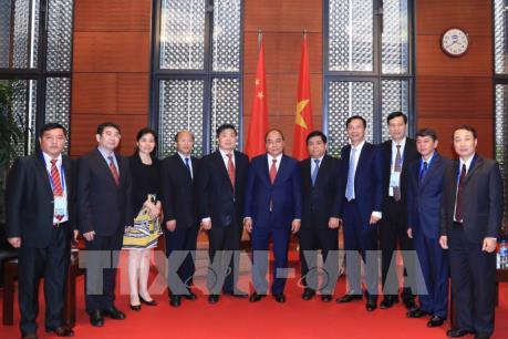 Hội nghị GMS6 - CLV10:Thủ tướng Nguyễn Xuân Phúc tiếp lãnh đạo các địa phương Trung Quốc