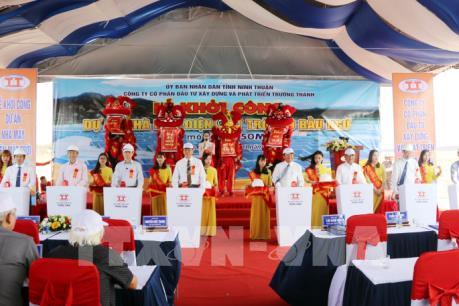 Khởi công dự án điện mặt trời với tổng vốn 1.150 tỷ đồng tại Ninh Thuận