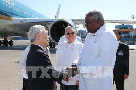 Tổng Bí thư Nguyễn Phú Trọng kết thúc tốt đẹp chuyến thăm Pháp và Cuba