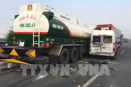 Nguyên nhân gây tai nạn liên hoàn trên cao tốc TPHCM – Long Thành – Dầu Giây