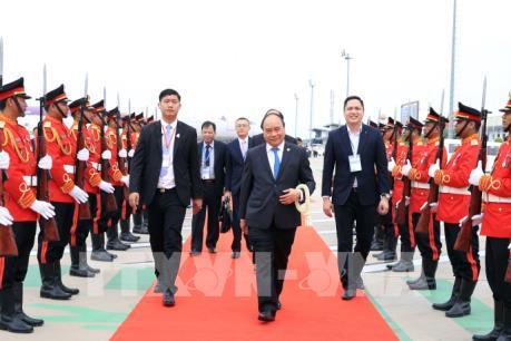 Thủ tướng Nguyễn Xuân Phúc kết thúc chuyến tham dự Hội nghị MRC lần thứ 3