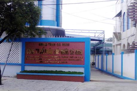 UBND tỉnh Cà Mau không đồng ý xuất ngân sách chi trả các khoản nợ của CTCP Cấp nước Cà Mau