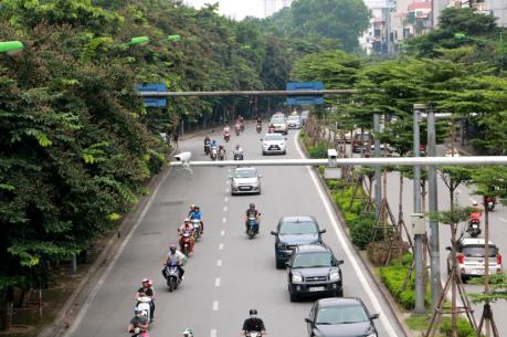 Hà Nội phân luồng giao thông thi công ga đường sắt tại Kim Mã