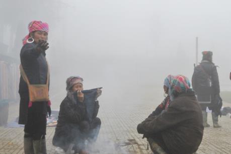 Vùng núi Lào Cai rét đậm