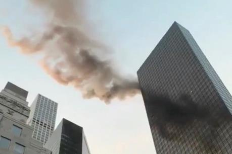 Mỹ: Cháy lớn tại Tháp Trump