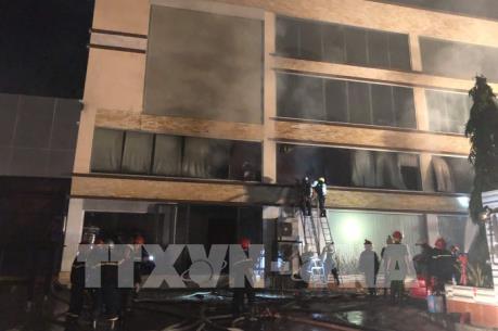 Cháy xưởng sản xuất bánh ở Thành phố Hồ Chí Minh