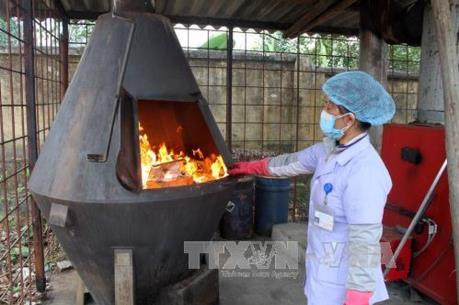 Kiểm soát nguy cơ ô nhiễm môi trường thứ phát từ lò đốt chất thải rắn y tế