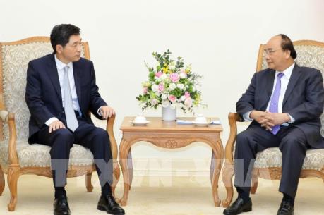 Thủ tướng Nguyễn Xuân Phúc tiếp Đại sứ Hàn Quốc chào từ biệt