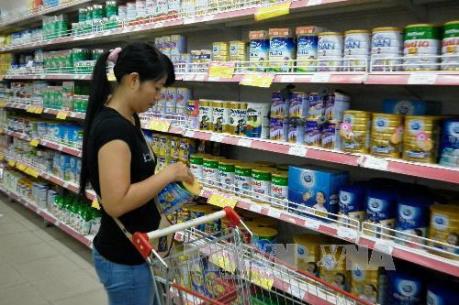 Hàng loạt sữa bột trẻ em tăng giá
