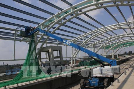 Phấn đấu hoàn thiện 2 nhà ga loại A tuyến metro số 1 trong dịp lễ 30/4