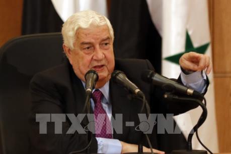 Syria chỉ trích cuộc không kích của phương Tây là hành động hiếu chiến