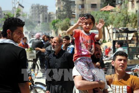 Cuộc sống ở Syria trở lại bình thường sau vụ không kích của Mỹ-Anh-Pháp