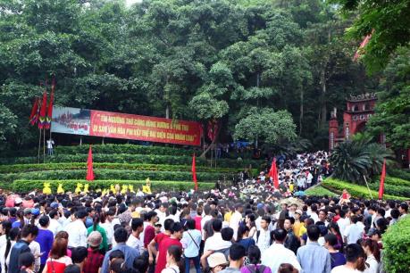 Phú Thọ phân luồng giao thông phục vụ giỗ Tổ Hùng Vương - Lễ hội Đền Hùng