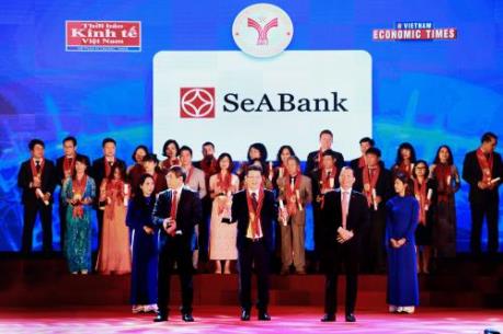 SeABank nhận giải thưởng thương hiệu mạnh Việt Nam lần thứ 9 liên tiếp