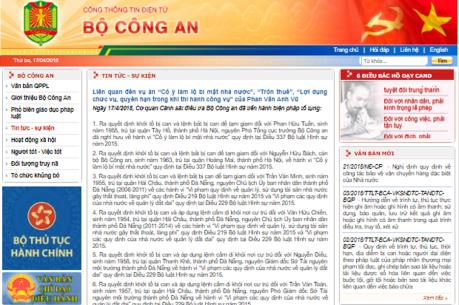 Khởi tố 7 bị can liên quan đến vụ án Phan Văn Anh Vũ