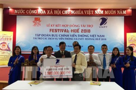 Festival Huế 2018 có thêm doanh nghiệp đồng hành