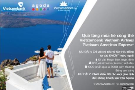 Ưu đãi riêng cho chủ thẻ Vietcombank Vietnam Airlines Platinum American Express
