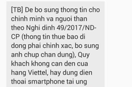Cách nộp ảnh chân dung nhanh nhất cho các thuê bao Viettel, MobiFone, Vinaphone