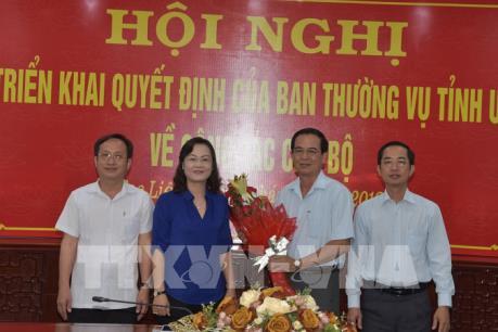 Ông Lê Thanh Hùng giữ chức Trưởng ban Tổ chức Tỉnh ủy Bạc Liêu