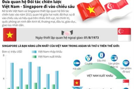 Đưa quan hệ Đối tác chiến lược Việt Nam - Singapore đi vào chiều sâu