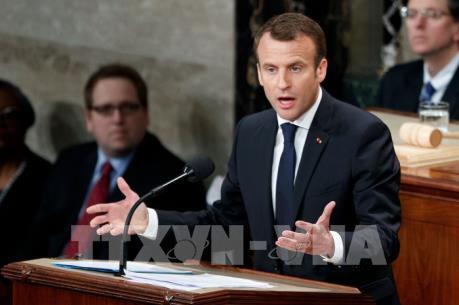 Tổng thống Pháp phát biểu trước Quốc hội Mỹ