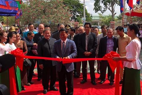 Campuchia: Khánh thành đài phát thanh tỉnh Kompong Speu do Việt Nam tài trợ