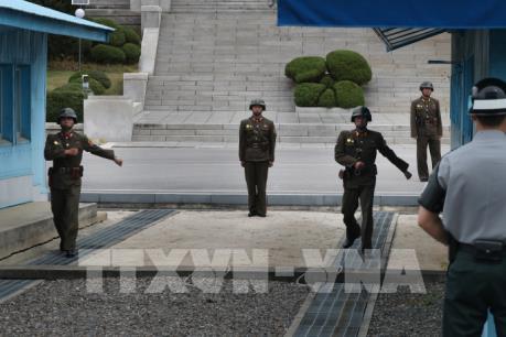 Thượng đỉnh liên Triều 2018: Nhà lãnh đạo Triều Tiên Kim Jong-un đến làng đình chiến