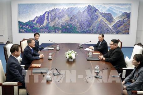 Thượng đỉnh liên Triều 2018:  Bắt đầu đàm phán về vấn đề phi hạt nhân hóa