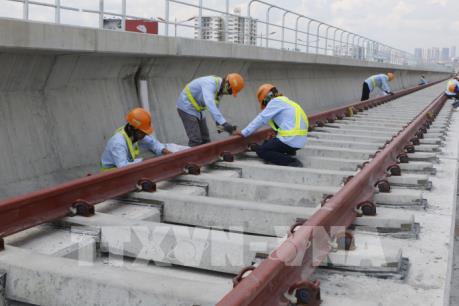 Tháng 4 trên công trường dự án Metro số 1 Bến Thành - Suối Tiên