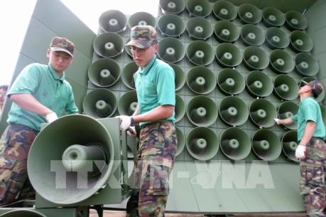 Triều Tiên và Hàn Quốc bắt đầu gỡ bỏ loa phóng thanh tại khu vực biên giới