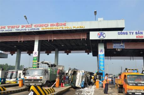 Điều tra vụ trộm bất thành tại trạm thu phí Chợ Đệm