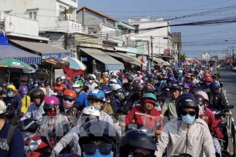 Cửa ngõ phía đông Tp. Hồ Chí Minh ùn tắc nghiêm trọng sau kỳ nghỉ lễ