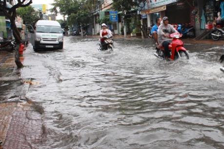 Mưa lớn “giải nhiệt” cho Bạc Liêu