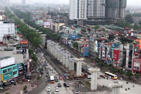 Bí thư Thành ủy Hà Nội Hoàng Trung Hải kiểm tra tiến độ triển khai dự án đường sắt đô thị