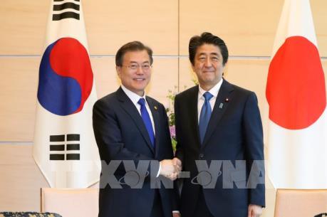 Lãnh đạo Hàn - Nhật kêu gọi nỗ lực chung để phi hạt nhân hóa Bán đảo Triều Tiên