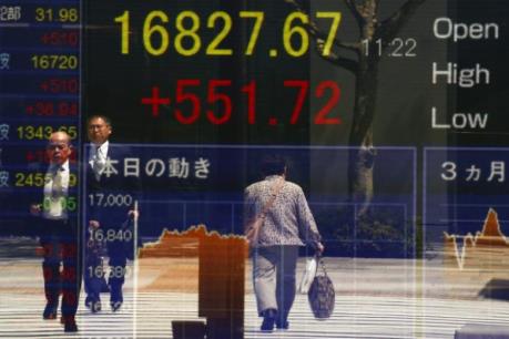 Chứng khoán châu Á hầu hết ghi điểm