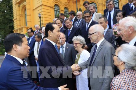 Chủ tịch nước gặp mặt các nhà khoa học dự Hội thảo “Khoa học để phát triển”