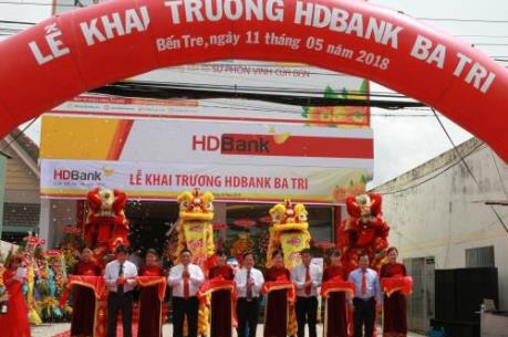 HDBank mở thêm điểm giao dịch tại khu vực Đồng bằng sông Cửu Long