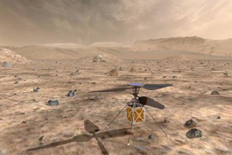 Năm 2020, NASA đưa máy bay trực thăng không người lái lên sao Hỏa