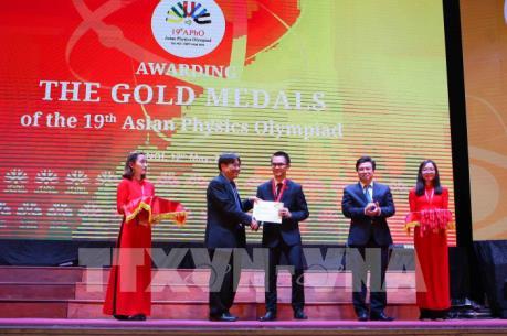 Olympic Vật lý châu Á 2018: Việt Nam giành 4 Huy chương Vàng