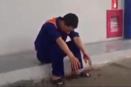 Quảng Ninh: Tạm giữ hình sự đối tượng hành hung nhân viên bán xăng