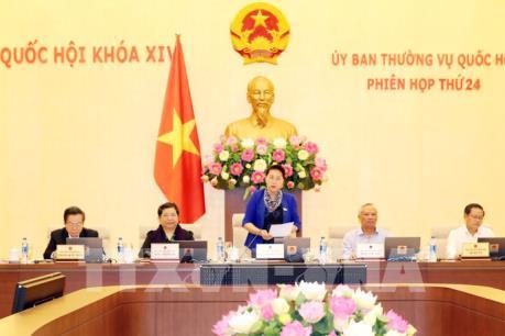 Khai mạc Phiên họp thứ 24 Ủy ban Thường vụ Quốc hội khóa XIV