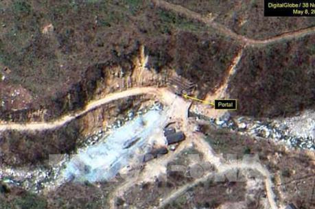 Trang mạng 38 North: Triều Tiên bắt đầu dỡ bỏ cơ sở hạt nhân Punggye-ri