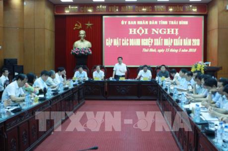 Tạo điều kiện thông quan cho các doanh nghiệp xuất nhập khẩu tại Thái Bình