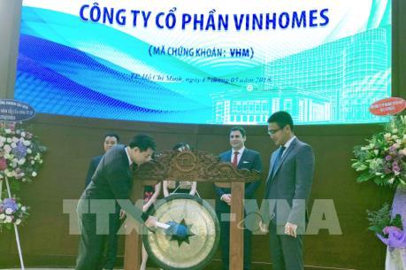 Vinhomes chính thức đưa cổ phiếu lên niêm yết tại HOSE