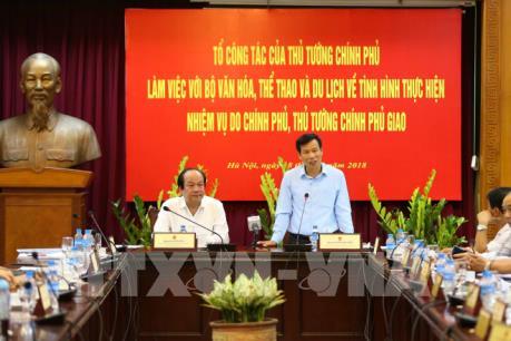 Bộ Văn hóa, Thể thao và Du lịch cần giải quyết 6 nhóm vấn đề trọng tâm