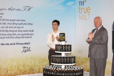 Tập đoàn TH ra mắt nước giải khát lên men tự nhiên từ mầm lúa mạch “ TH true MALT”
