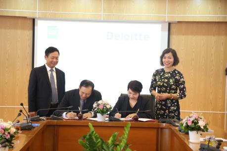 Ủy ban Chứng khoán Nhà nước và Deloitte ký thỏa thuận hợp tác giai đoạn 2018 - 2020